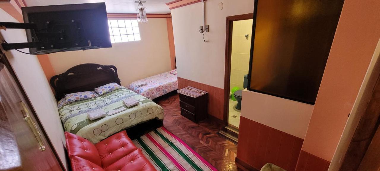 Hostal Sol Y Luna Bed & Breakfast Copacabana  Luaran gambar